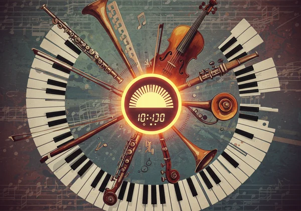 Diverse instruments connected to a versatile online tuner