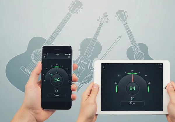 Various instruments and devices using a versatile online tuner